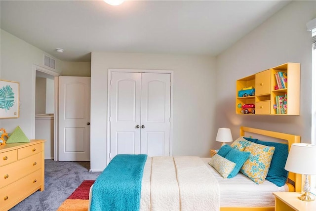 253 Beechnut Dr, Buda, TX 78610 - bedroom featuring carpet and a closet