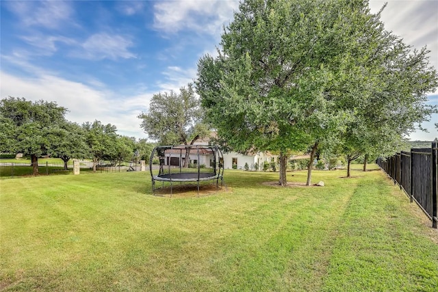 2116 Demona Dr, Austin, TX 78733 - view of yard featuring a trampoline