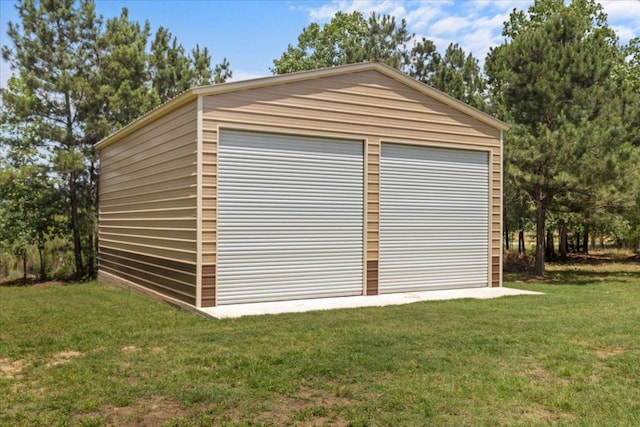 113 N Buckhorn Dr, Bastrop, TX 78602 - view of detached garage