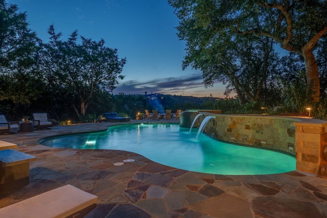 13708 Montview Dr, Austin, TX 78732 - view of swimming pool featuring a patio area