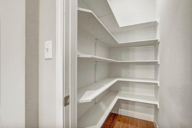 view of pantry