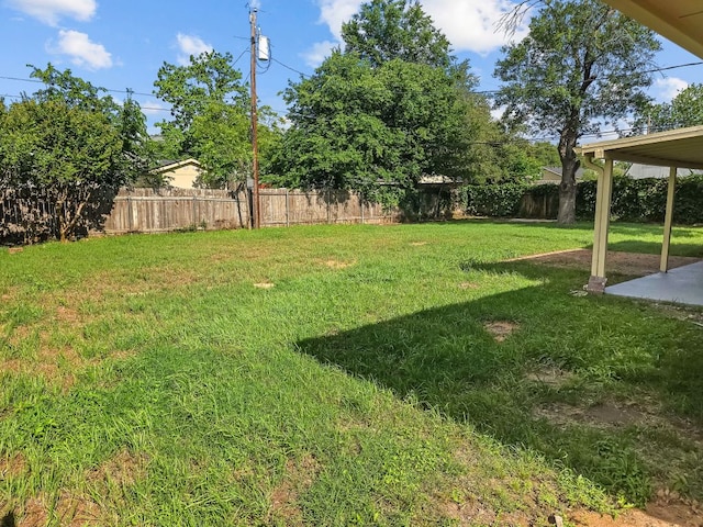 1801 Rock Creek Dr, Round Rock, TX 78681 - view of yard featuring a patio
