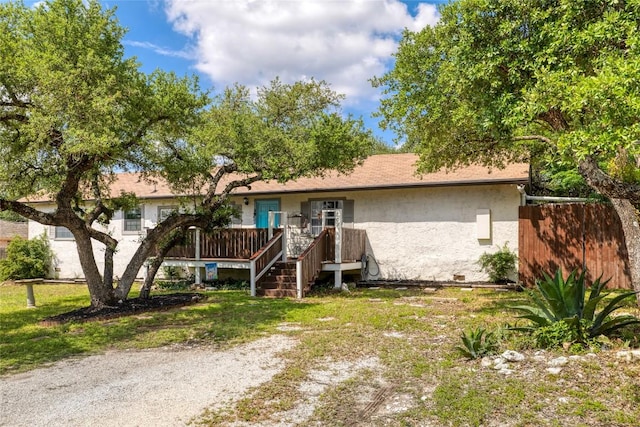 503 S Mustang Ave, Cedar Park, TX 78613 - ranch-style home with stucco siding