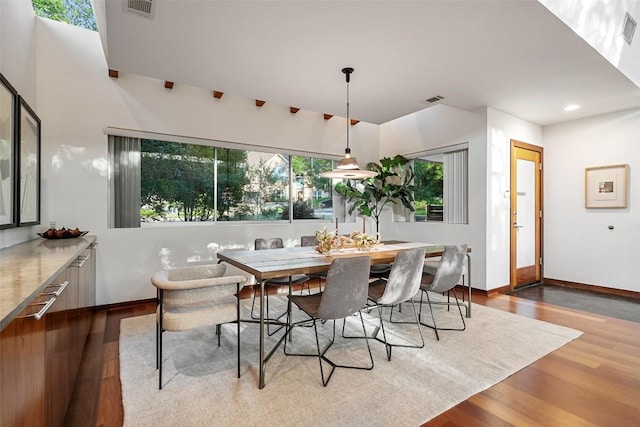5804 Kaelan Cv, Austin, TX 78730 - dining room featuring wood finished floors and recessed lighting