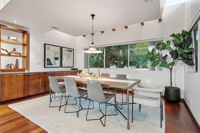 5804 Kaelan Cv, Austin, TX 78730 - dining area featuring wood finished floors