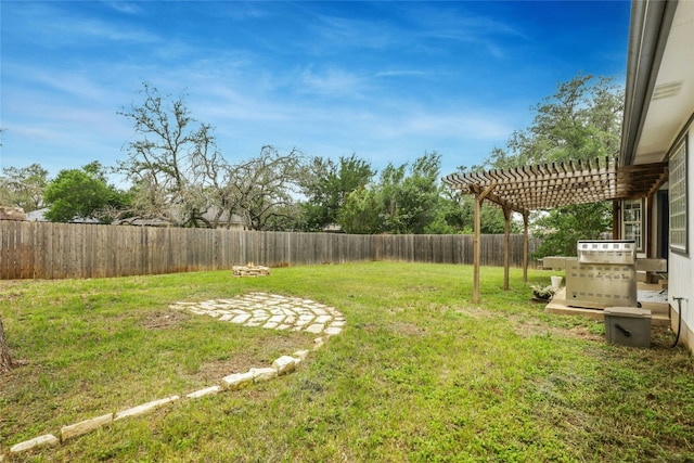 1603 Country Squire Dr, Cedar Park, TX 78613 - view of yard with a pergola