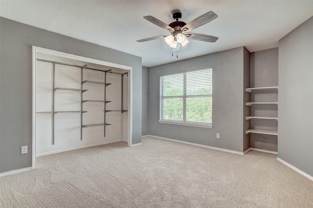 227 Woodlake Dr, Georgetown, TX 78633 - unfurnished bedroom with carpet flooring and ceiling fan