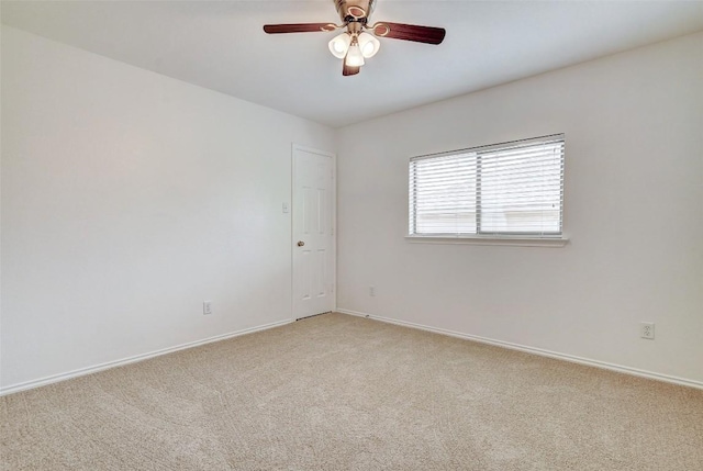 227 Woodlake Dr, Georgetown, TX 78633 - empty room featuring light colored carpet and a ceiling fan