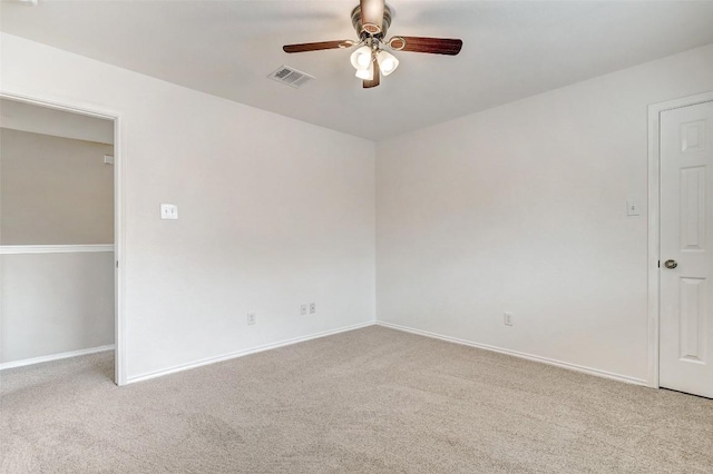 227 Woodlake Dr, Georgetown, TX 78633 - unfurnished bedroom with carpet flooring and a ceiling fan