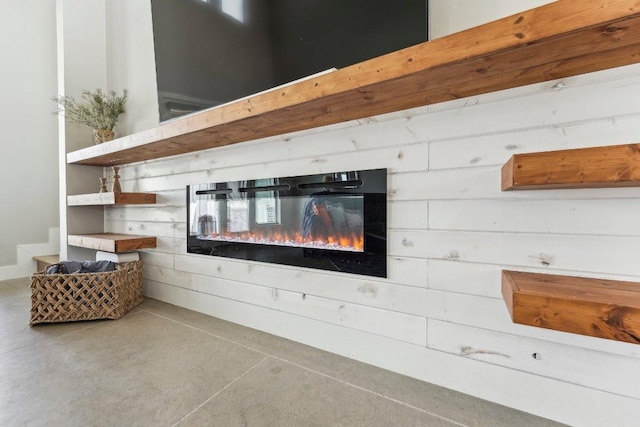 795 Van Bibber Rd, Salado, TX 76571 - detailed view of finished concrete flooring