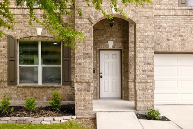 8716 Panadero Dr, Austin, TX 78747 - property entrance with brick siding