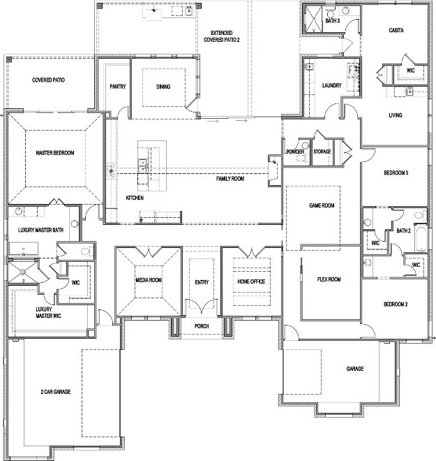 floor plan / room layout