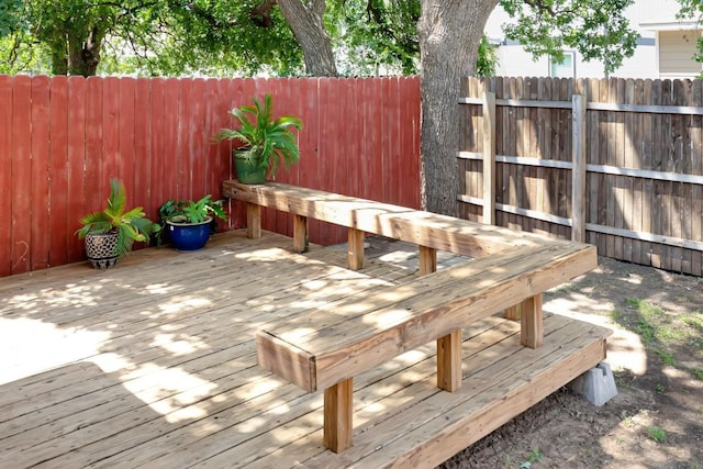 232 Housefinch Loop, Leander, TX 78641 - view of wooden deck