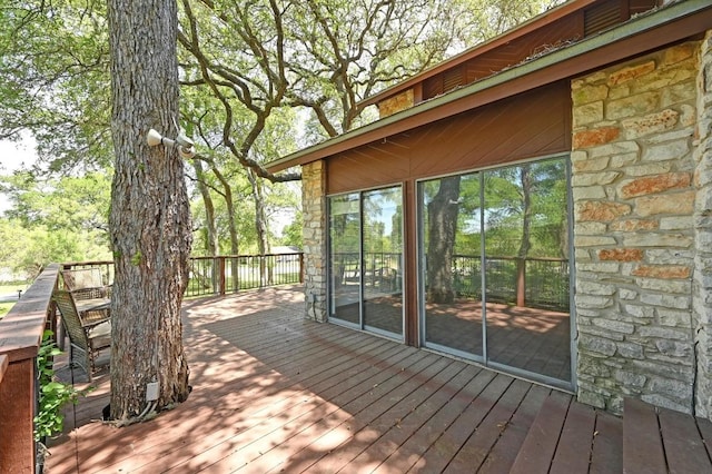 107 Phalarope Dr, Buda, TX 78610 - view of wooden terrace