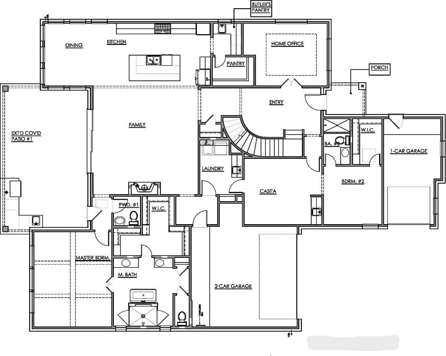 2729 Pale Branch Dr, Leander, TX 78641 - home floor plan