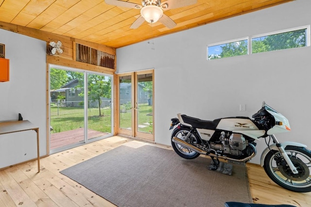 7912 Burrell Dr, Austin, TX 78757 - sunroom featuring french doors