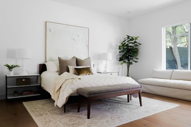 1800 Bay Hill Dr, Austin, TX 78746 - bedroom featuring wood finished floors