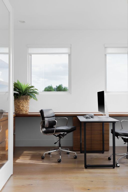 1800 Bay Hill Dr, Austin, TX 78746 - office featuring wood finished floors
