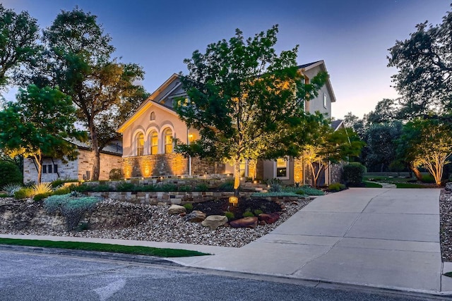 2516 Arion Cir, Austin, TX 78730 - view of front facade with stucco siding