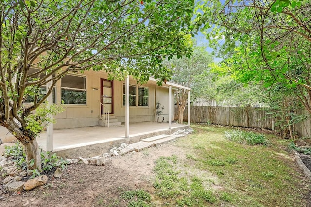 3109 Blazing Star Trl, Cedar Park, TX 78613 - view of yard with a patio area and entry steps