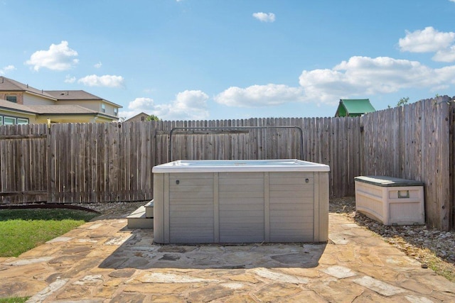 212 Mauldin St, Georgetown, TX 78628 - exterior view of a fenced backyard