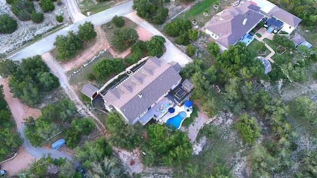 aerial view of property's location
