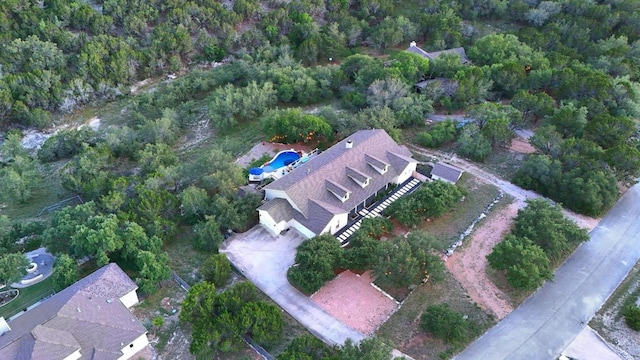 aerial overview of property's location