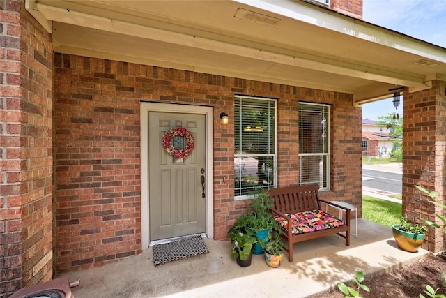 5228 Bantom Woods Bnd, Austin, TX 78724 - entrance to property with covered porch and brick siding