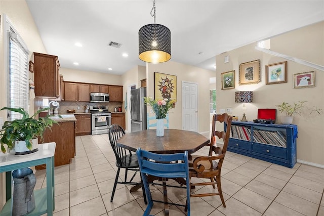 5228 Bantom Woods Bnd, Austin, TX 78724 - dining space with light tile patterned flooring