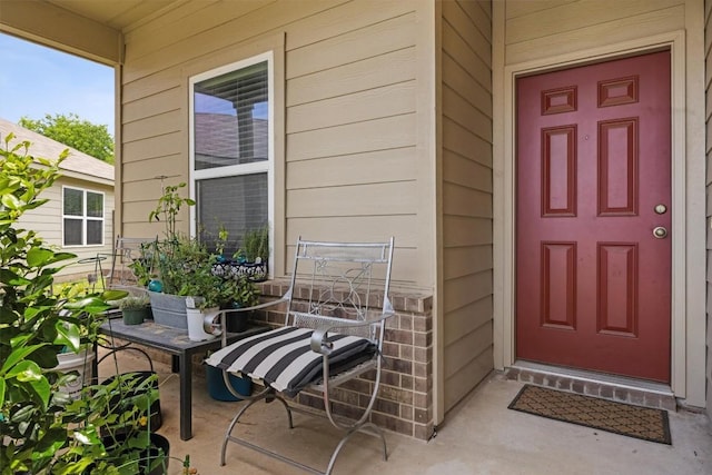 1413 Coffee Tree Dr, New Braunfels, TX 78130 - doorway to property with covered porch