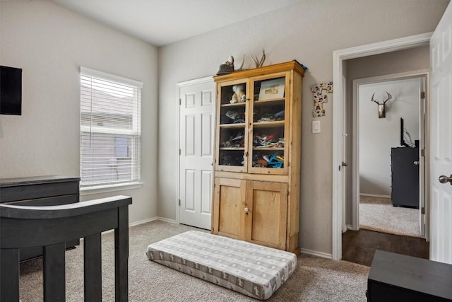 1413 Coffee Tree Dr, New Braunfels, TX 78130 - bedroom with light colored carpet and baseboards