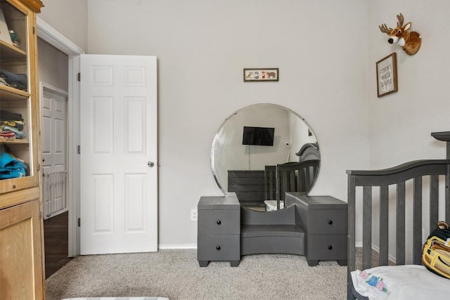 1413 Coffee Tree Dr, New Braunfels, TX 78130 - carpeted bedroom featuring baseboards
