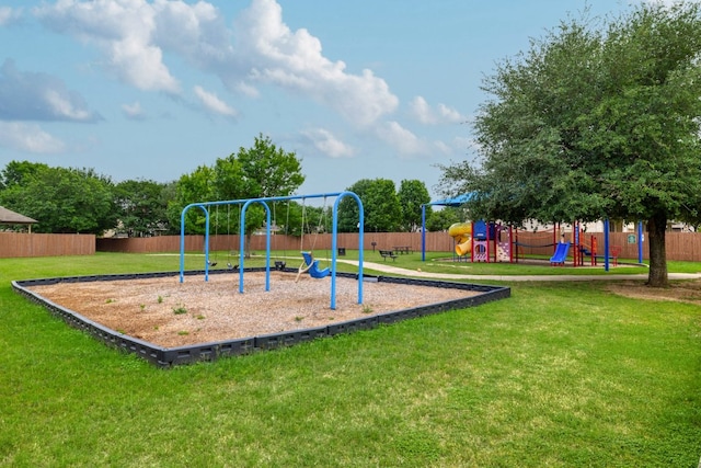view of community playground