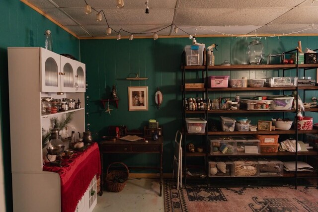1305 Larkspur Rd, Austin, TX 78758 - miscellaneous room featuring concrete floors