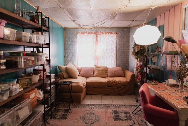1305 Larkspur Rd, Austin, TX 78758 - living room featuring tile patterned floors