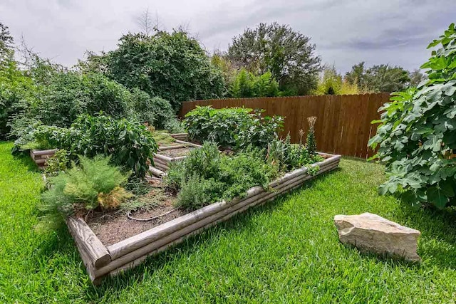 15105 General Williamson Dr, Austin, TX 78734 - view of yard featuring a vegetable garden