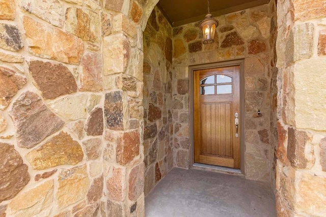 15105 General Williamson Dr, Austin, TX 78734 - view of exterior entry with stone siding