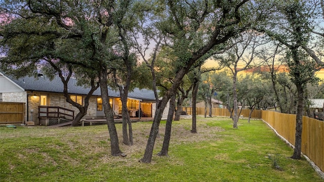 701 W Esparada Dr, Georgetown, TX 78628 - view of yard