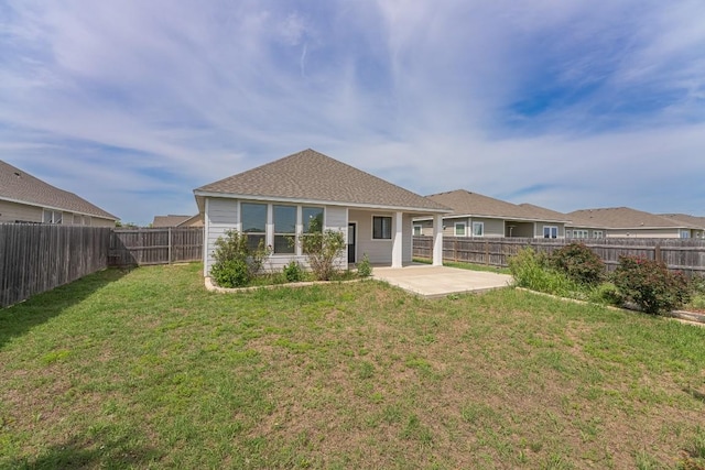 7317 Buffalo Grass Dr, Temple, TX 76502 - rear view of house with a patio