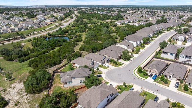 324 Pisa Ln, Georgetown, TX 78628 - aerial view of property's location with nearby suburban area