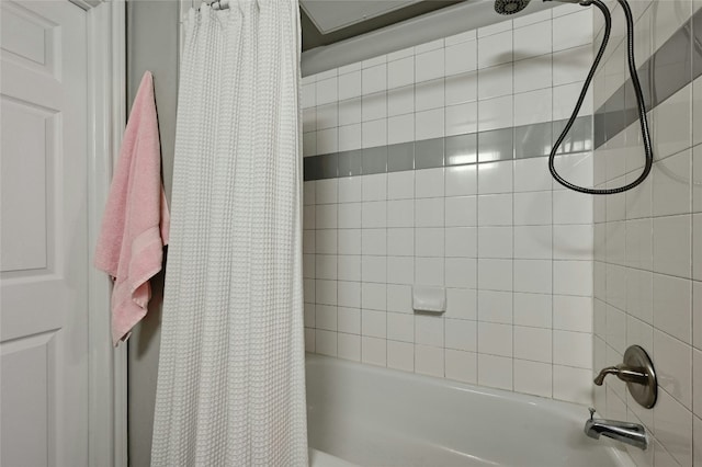 2502 Leon St Unit 213, Austin, TX 78705 - bathroom with shower / bathtub combination with curtain