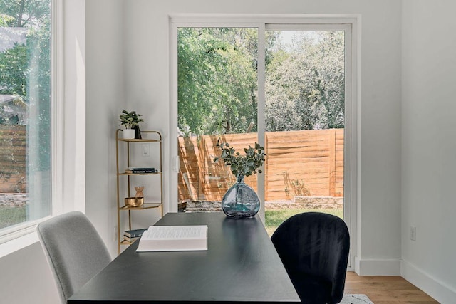 1140 Northwestern Ave Unit 2, Austin, TX 78702 - office space with wood finished floors and baseboards