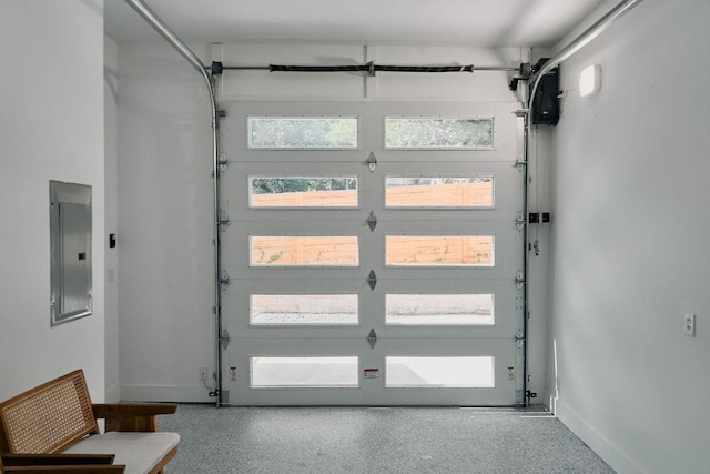 1140 Northwestern Ave Unit 2, Austin, TX 78702 - doorway to outside featuring electric panel and baseboards