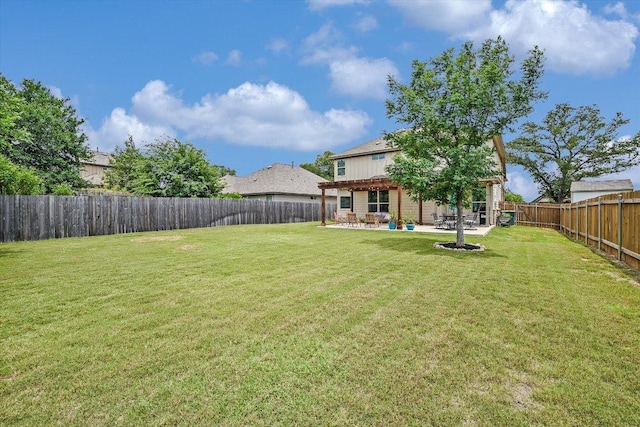 1812 Morts Pl, Manchaca, TX 78652 - view of yard with a patio