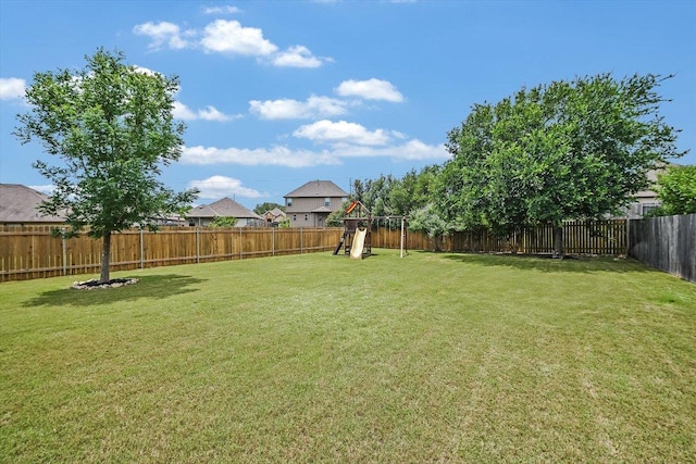 1812 Morts Pl, Manchaca, TX 78652 - view of yard with a playground