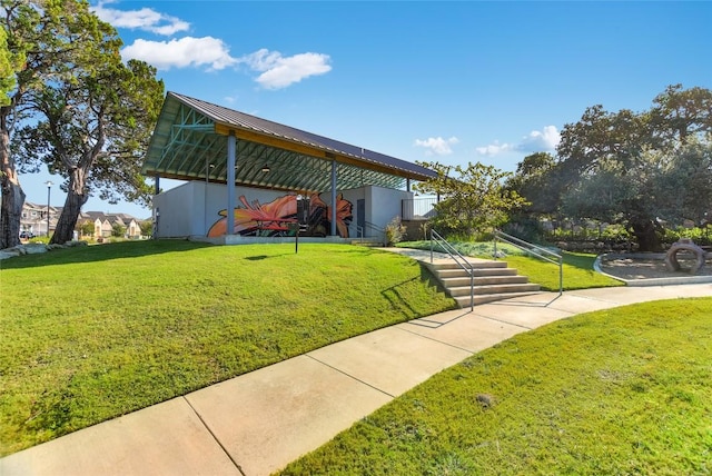 1812 Morts Pl, Manchaca, TX 78652 - view of community with a yard