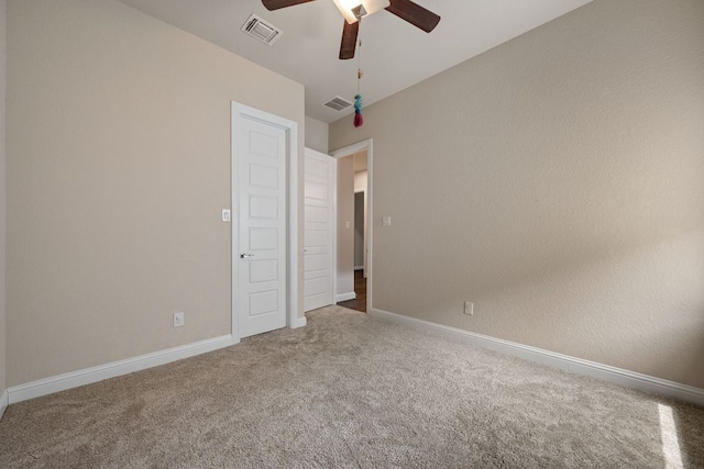 19817 Chayton Cir, Pflugerville, TX 78660 - unfurnished bedroom with carpet flooring, baseboards, and ceiling fan