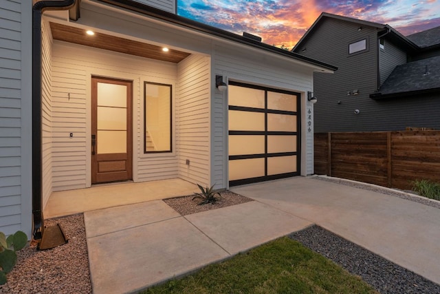 6406 Cannonleague Dr Unit 1, Austin, TX 78745 - garage with driveway