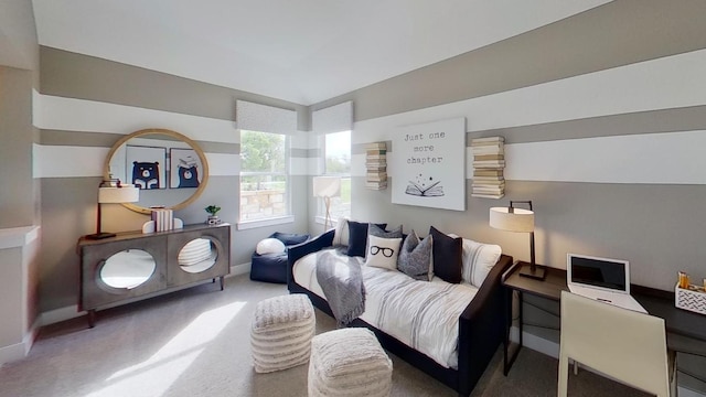 1026 Painted Horse Dr, Georgetown, TX 78633 - bedroom featuring carpet floors and baseboards