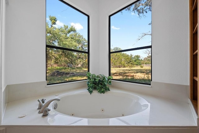 16704 Post Oak Gln, Austin, TX 78737 - bathroom with a whirlpool tub
